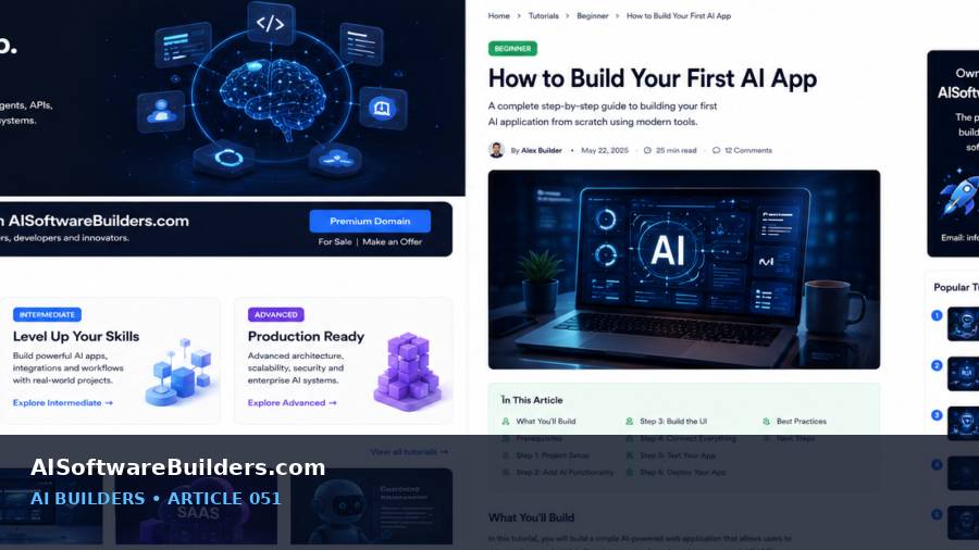 AI tutorial illustration