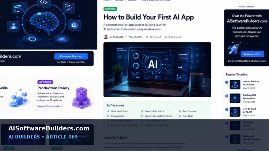 AI tutorial illustration