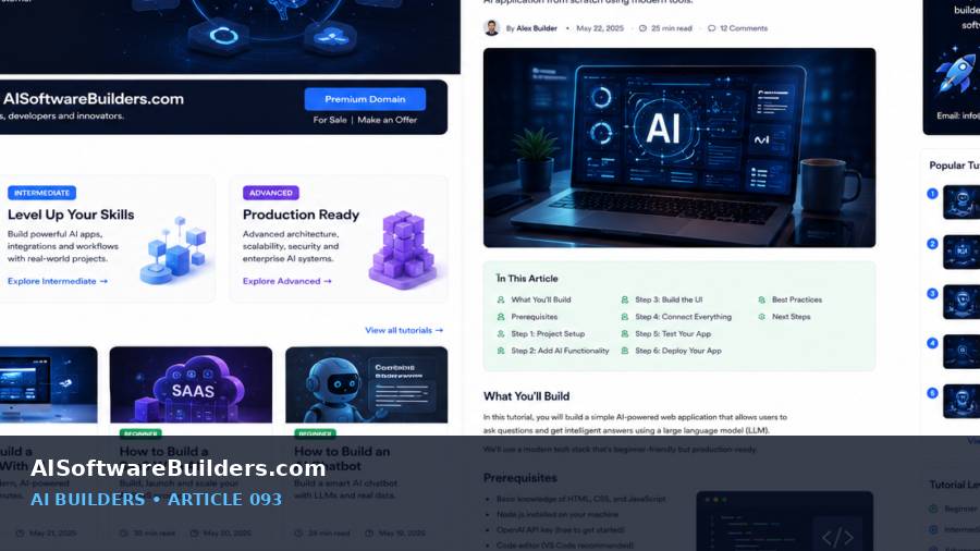 AI tutorial illustration