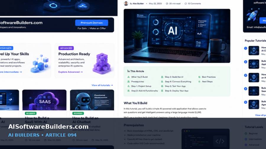 AI tutorial illustration