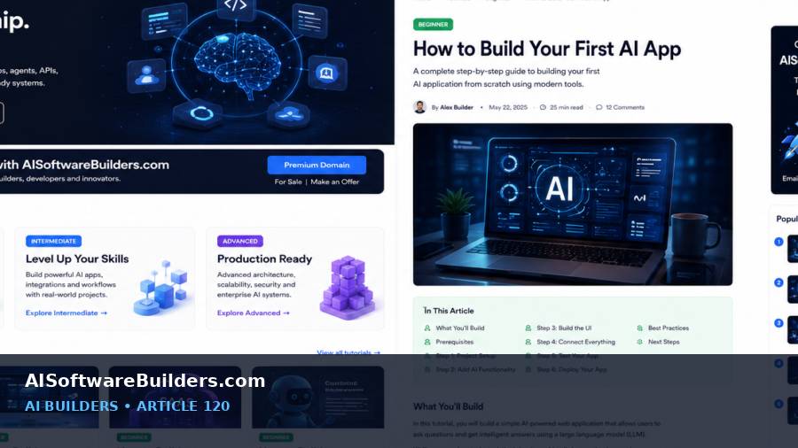 AI tutorial illustration