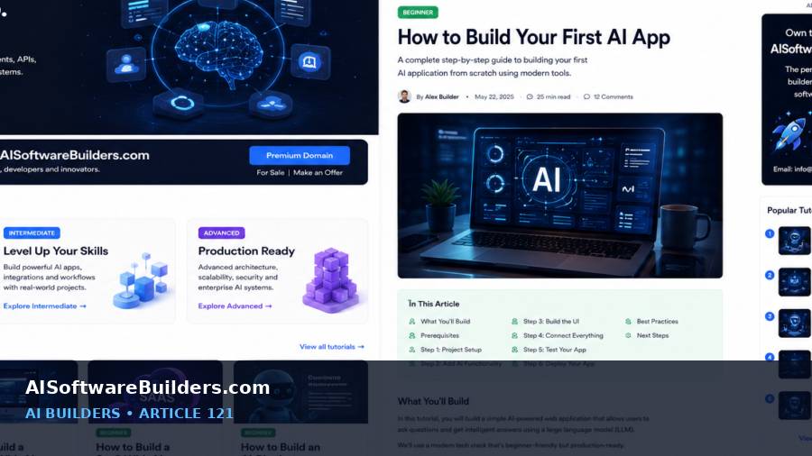 AI tutorial illustration