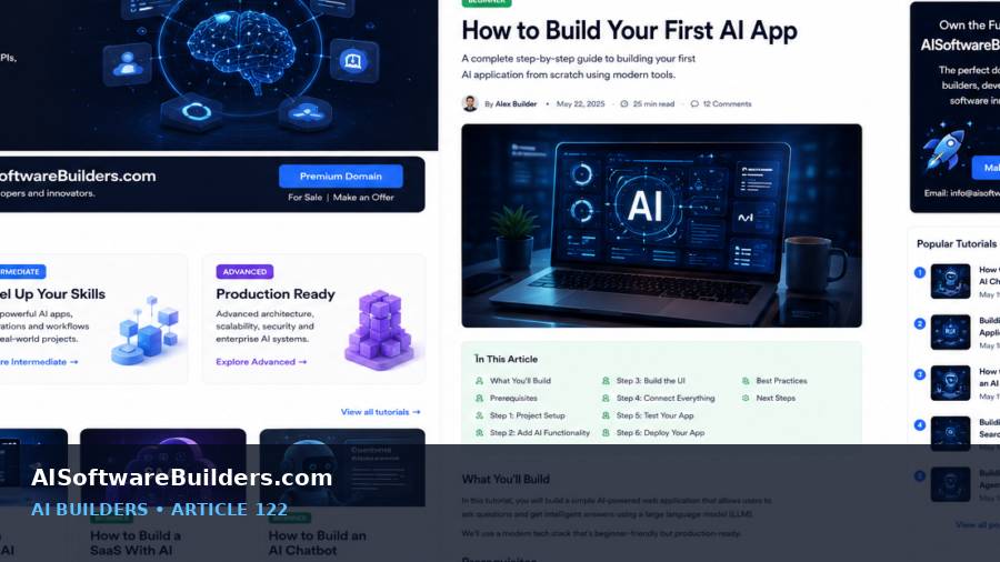 AI tutorial illustration