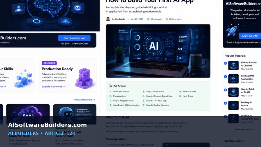 AI tutorial illustration