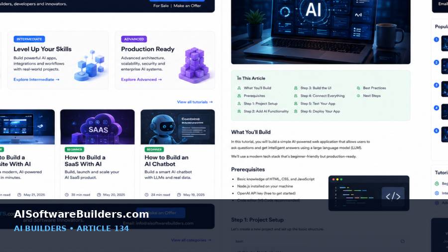 AI tutorial illustration