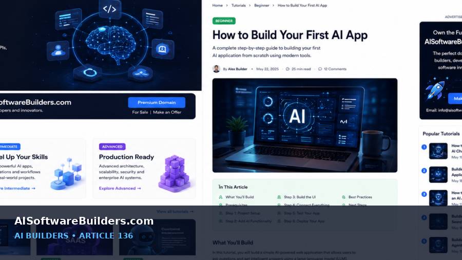 AI tutorial illustration