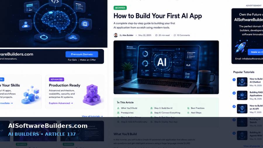 AI tutorial illustration