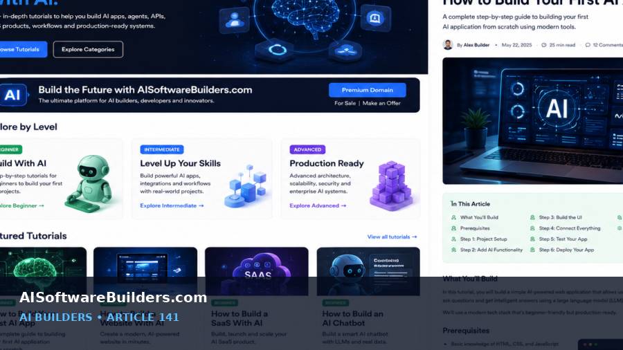 AI tutorial illustration