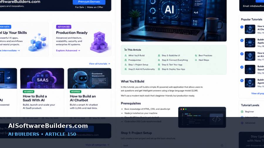 AI tutorial illustration