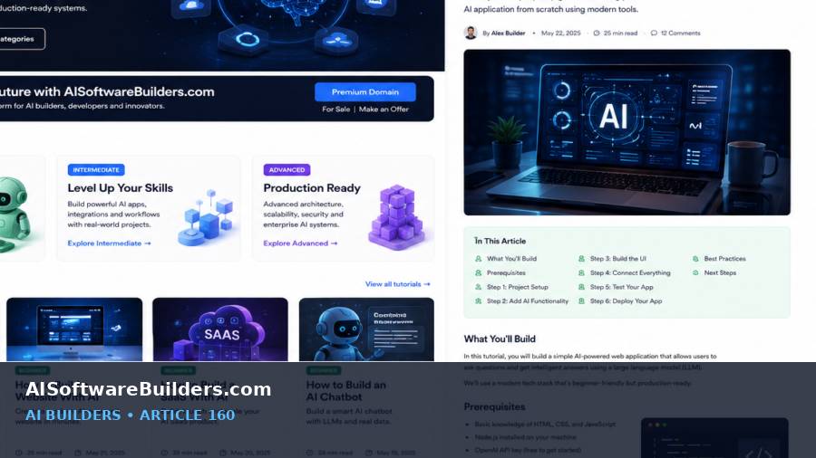 AI tutorial illustration