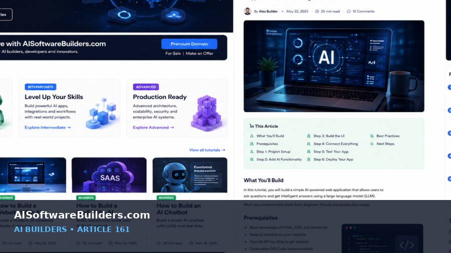 AI tutorial illustration