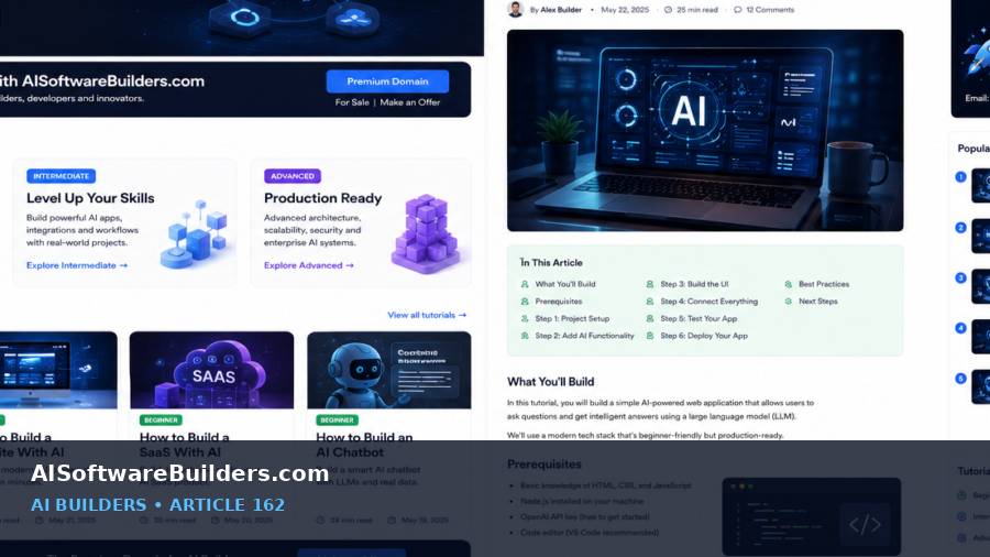 AI tutorial illustration