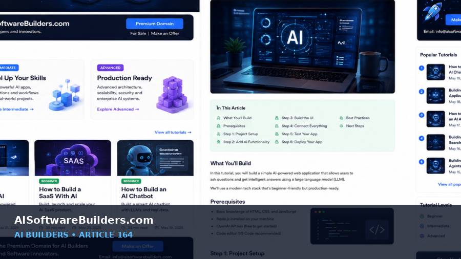 AI tutorial illustration