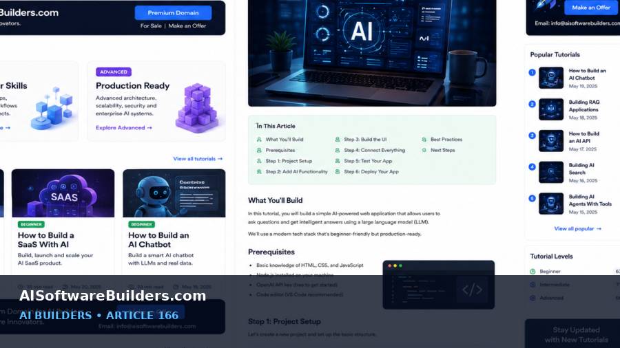 AI tutorial illustration