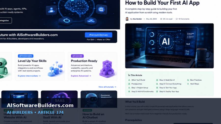 AI tutorial illustration