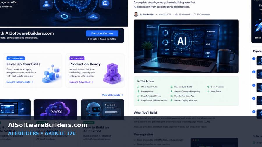 AI tutorial illustration