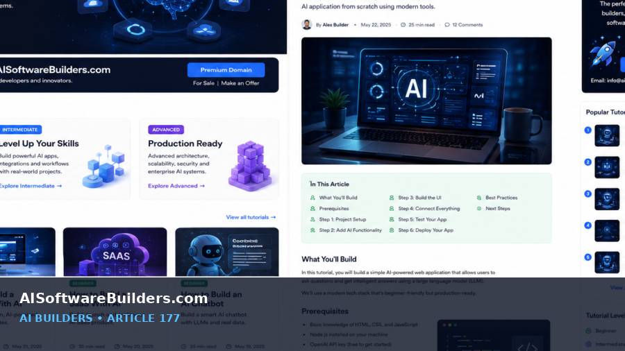 AI tutorial illustration