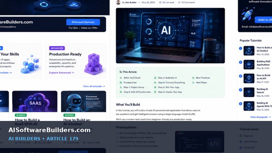 AI tutorial illustration