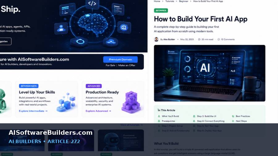 AI tutorial illustration