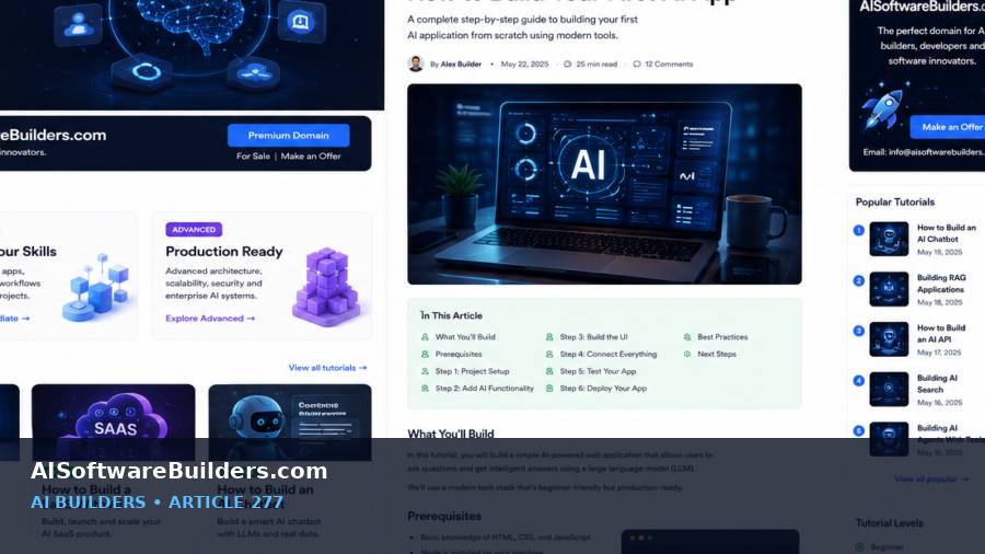 AI tutorial illustration