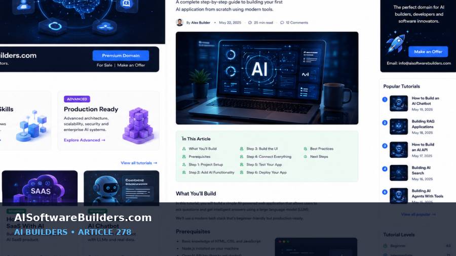AI tutorial illustration