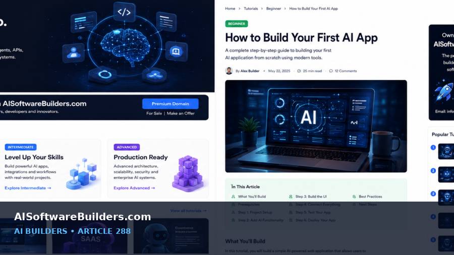 AI tutorial illustration