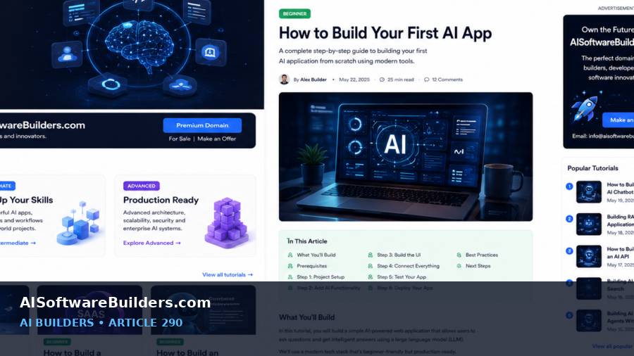 AI tutorial illustration
