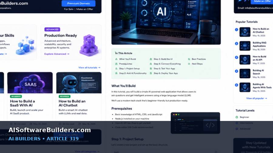 AI-generated tutorial illustration