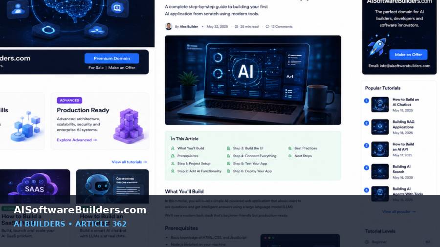 AI-generated tutorial illustration