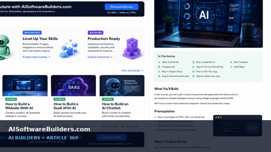 AI-generated tutorial illustration