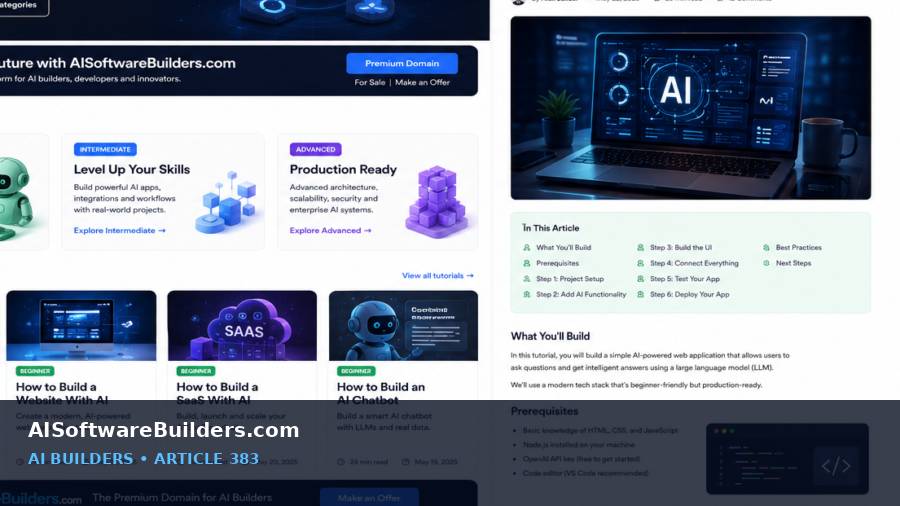 AI-generated tutorial illustration