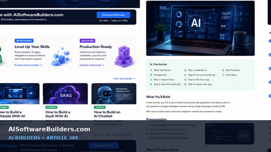 AI-generated tutorial illustration