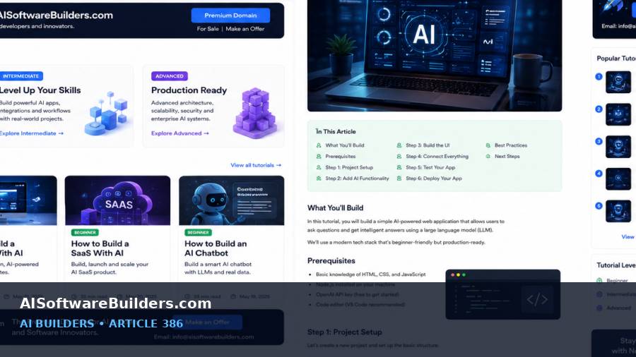 AI-generated tutorial illustration