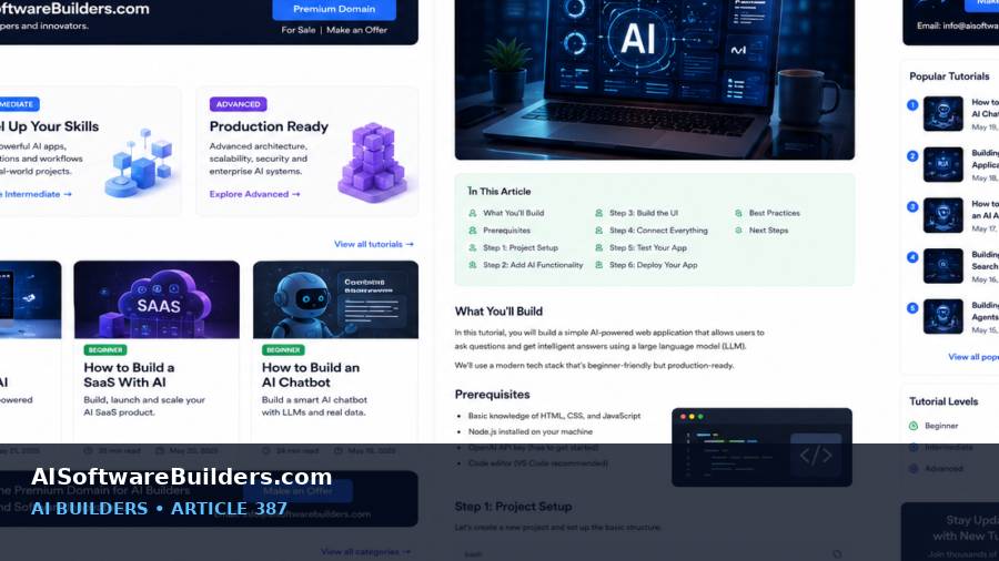 AI-generated tutorial illustration