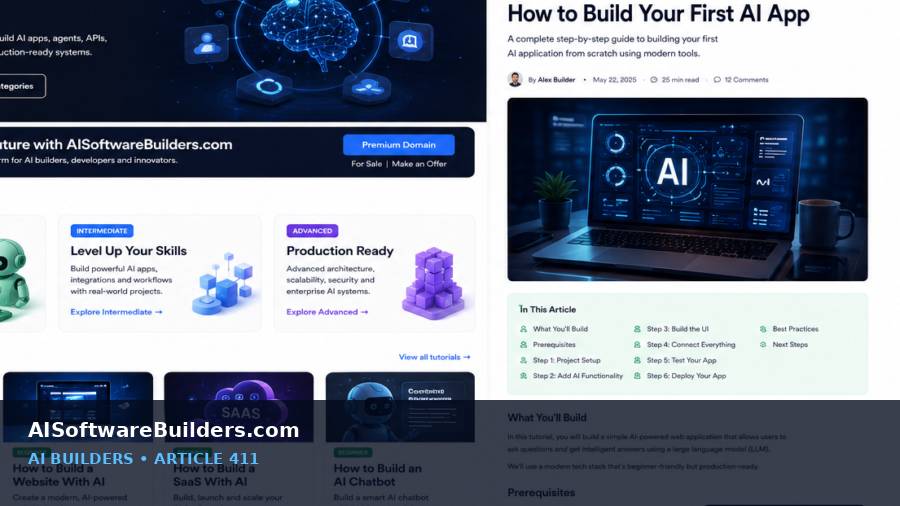 AI-generated tutorial illustration