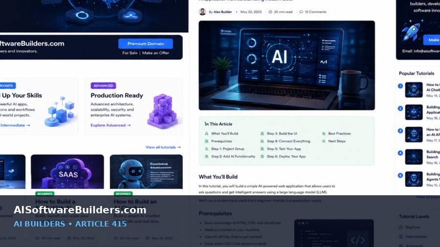 AI-generated tutorial illustration