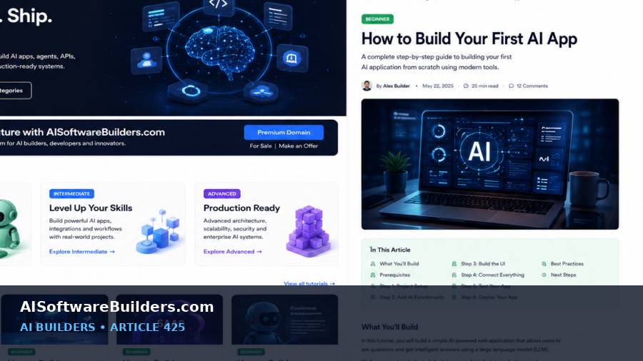 AI-generated tutorial illustration