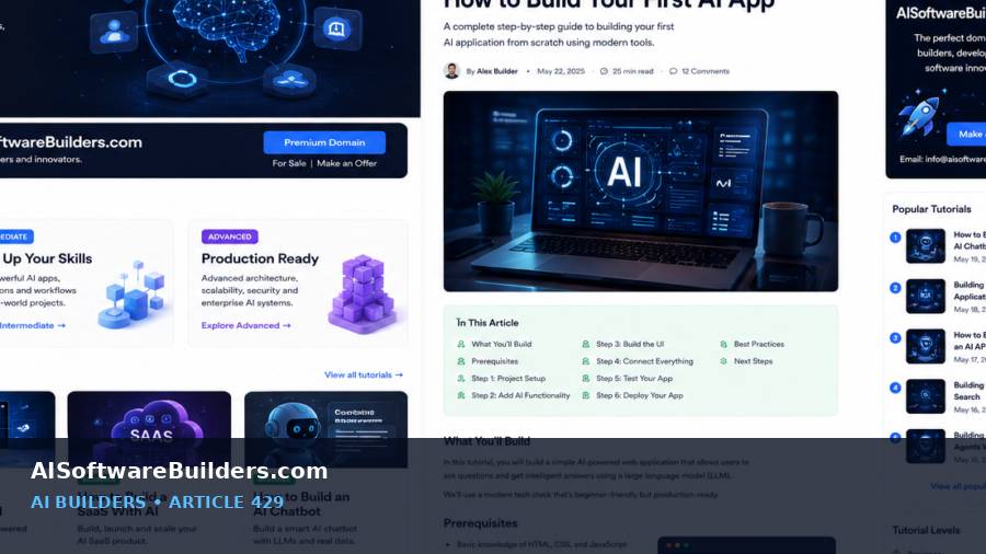 AI-generated tutorial illustration