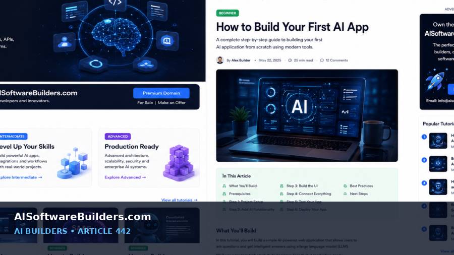 AI tutorial illustration