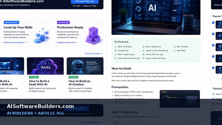 AI tutorial illustration