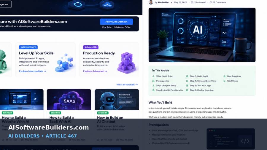 AI tutorial illustration