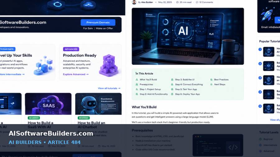 AI-generated tutorial illustration